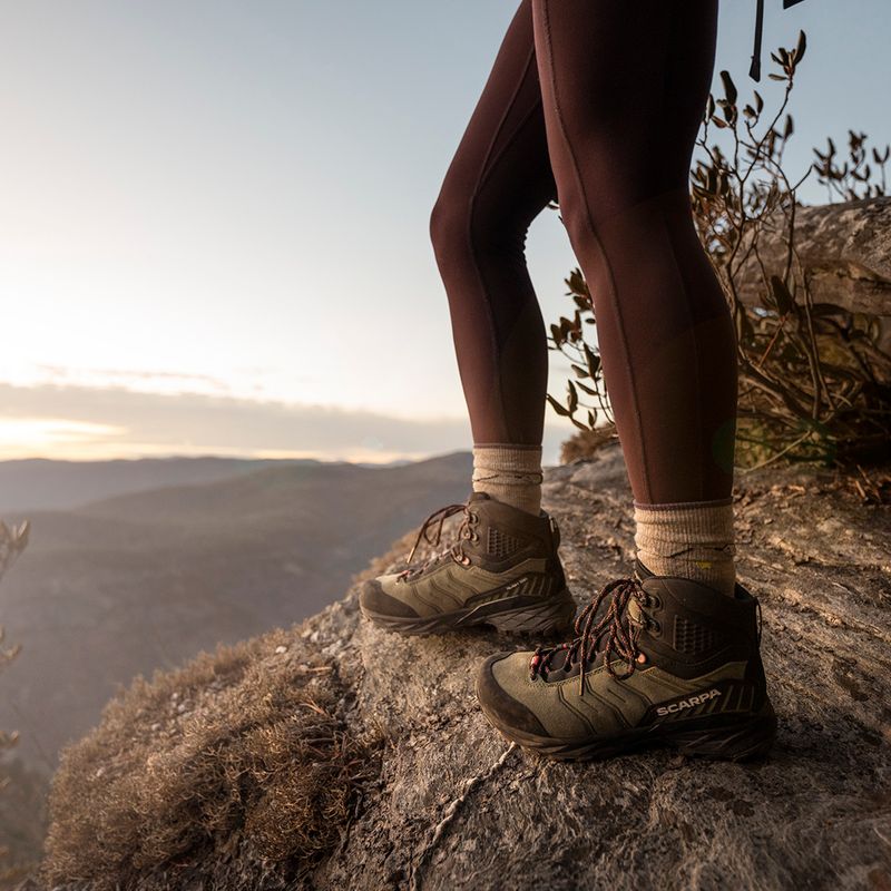 Women's trekking boots SCARPA Rush TRK GTX birch/flamingo 12
