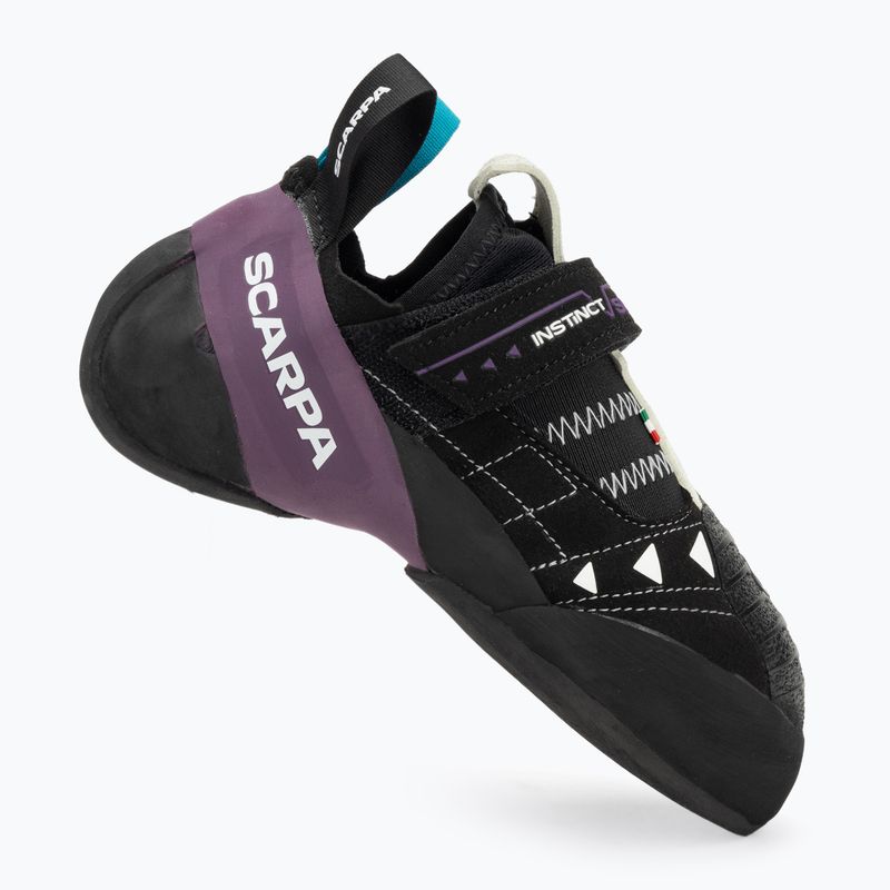 SCARPA Instinct VSR LV climbing shoe black/violet/milk 2