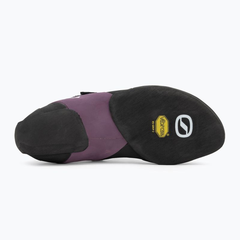 SCARPA Instinct VSR LV climbing shoe black/violet/milk 4