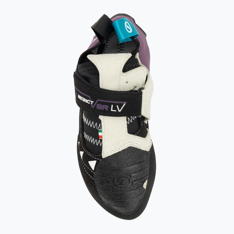 SCARPA Instinct VSR LV climbing shoe black/violet/milk 5