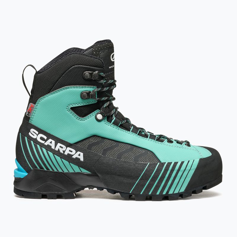 Women's mountaineering boots SCARPA Ribelle Lite HD aqua green/aqua green 2