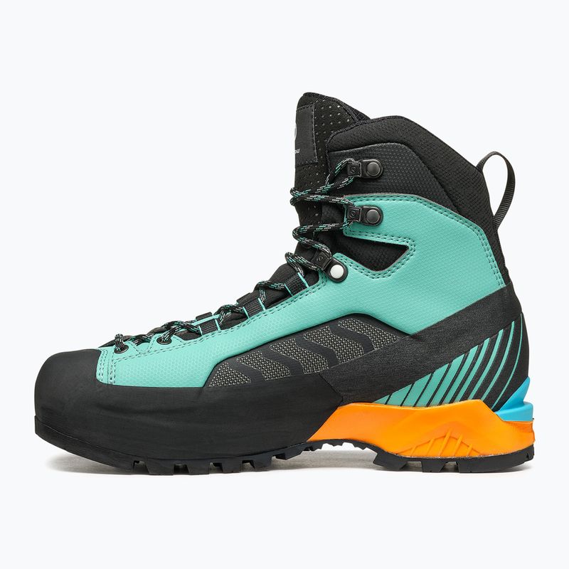 Women's mountaineering boots SCARPA Ribelle Lite HD aqua green/aqua green 3