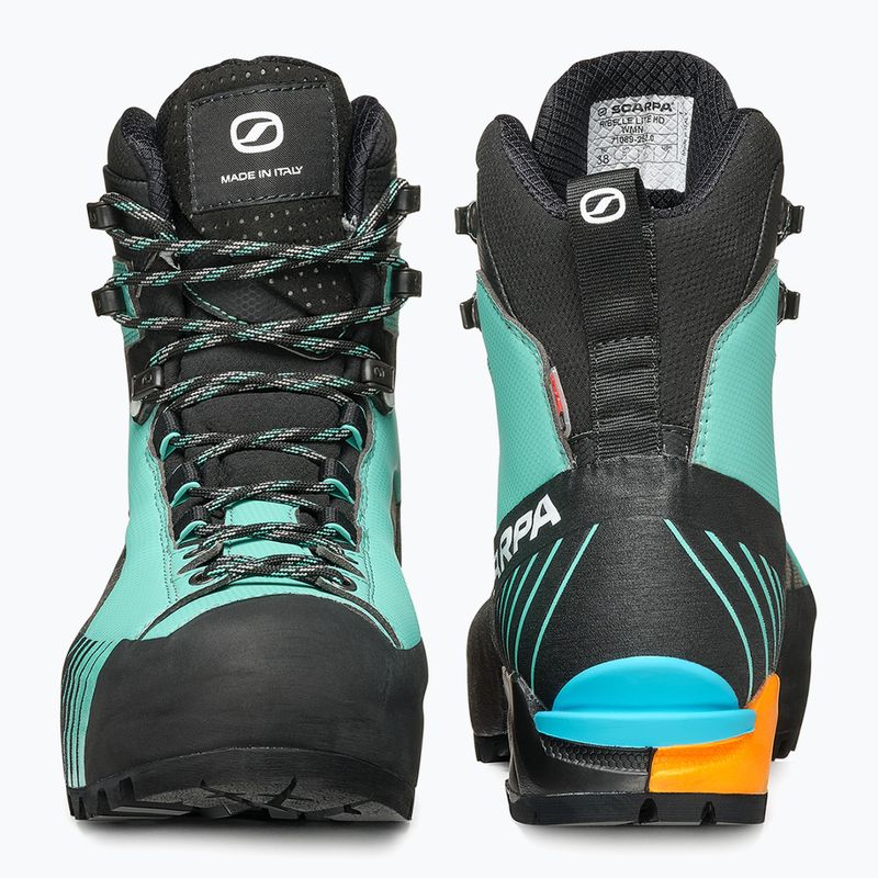 Women's mountaineering boots SCARPA Ribelle Lite HD aqua green/aqua green 5