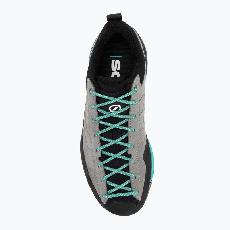 Women's approach shoes SCARPA Mescalito smoke/tropical green 5