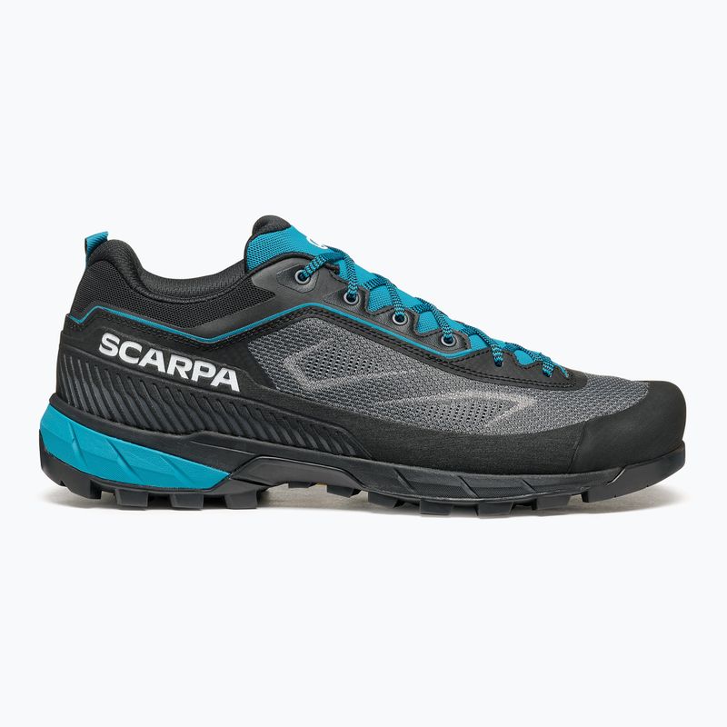 Men's SCARPA Rapid LT approach shoe anthracite/reef blue