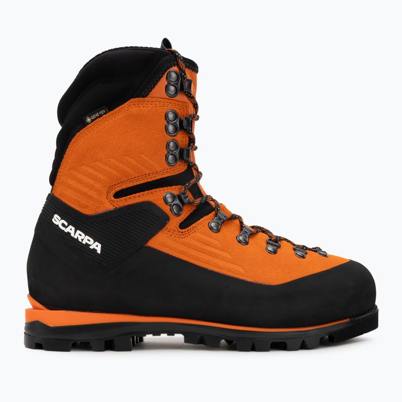Men's mountaineering boots SCARPA Mont Blanc GTX tonic/orange 2