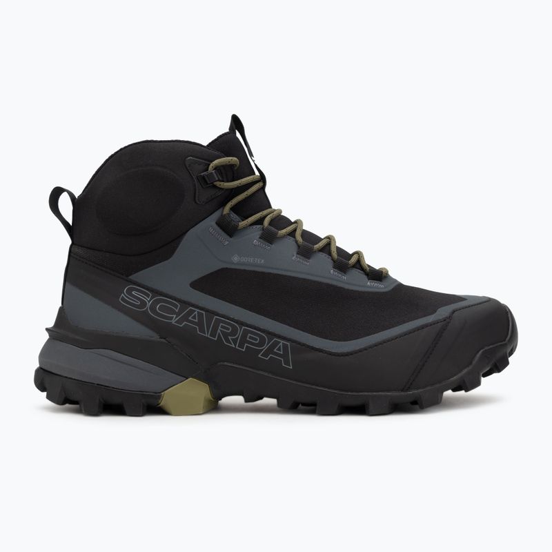 Men's trekking boots SCARPA Ribelle Cross 2 GTX black/olive 2