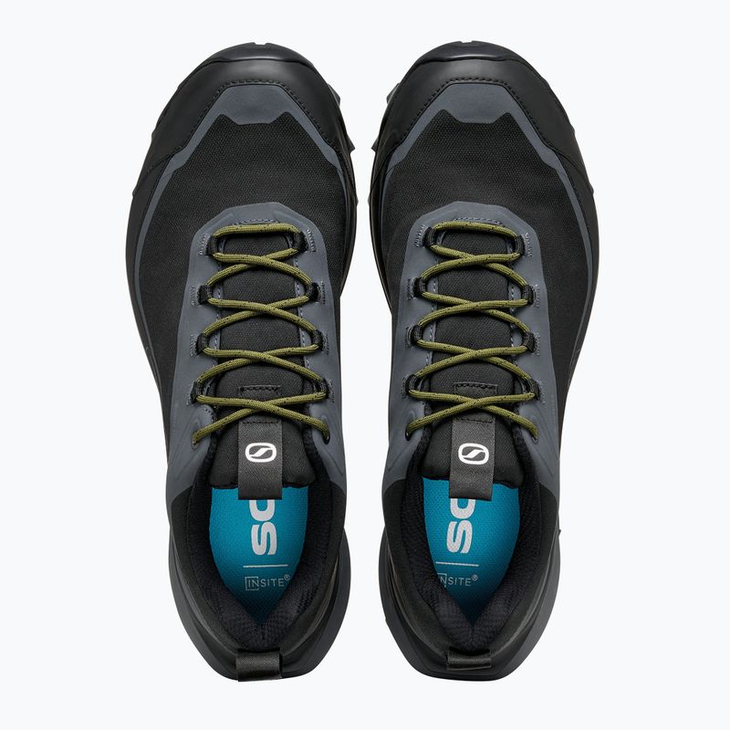 Men's trekking boots SCARPA Ribelle Cross 2 GTX black/olive 13