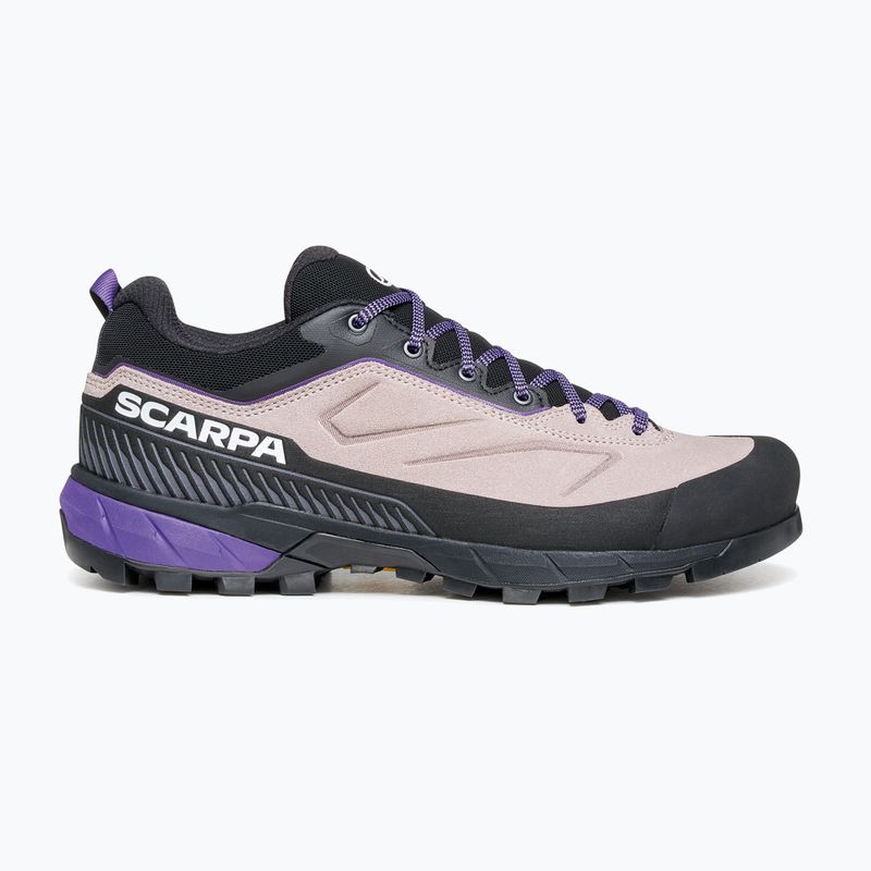 Women's approach shoes SCARPA Rapid XT lavender gray/dark purple 2
