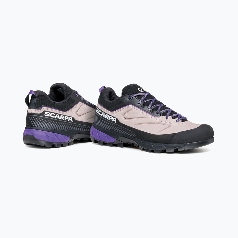Women's approach shoes SCARPA Rapid XT lavender gray/dark purple 4