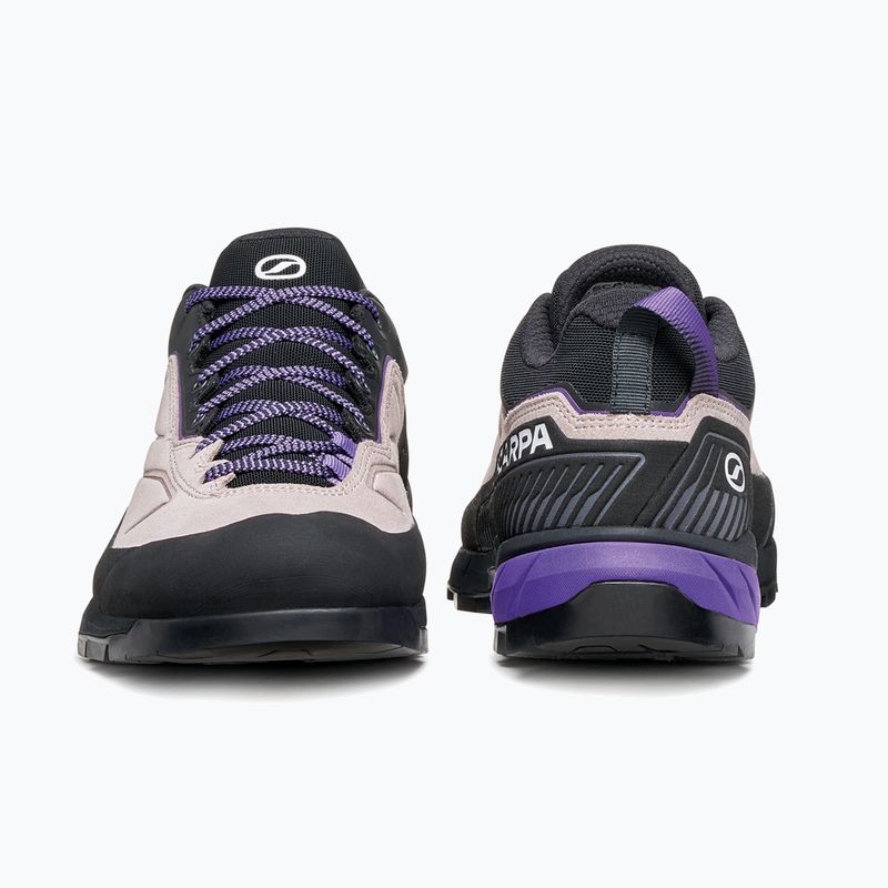 Women's approach shoes SCARPA Rapid XT lavender gray/dark purple 5
