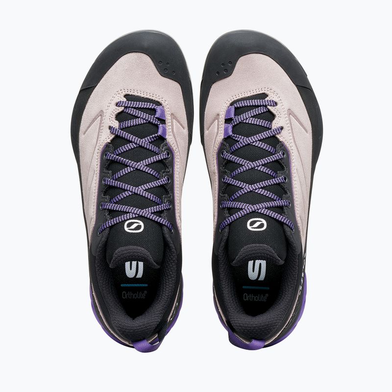 Women's approach shoes SCARPA Rapid XT lavender gray/dark purple 6