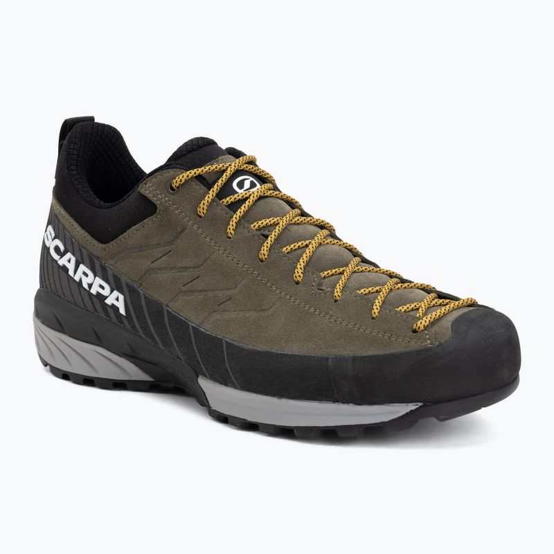 Men's approach shoes SCARPA Mescalito GTX dark olive/gray
