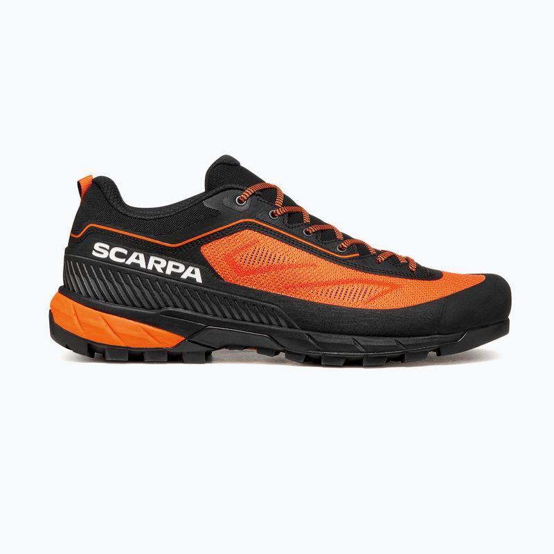 Men's approach shoes SCARPA Rapid LT orange/orange 2
