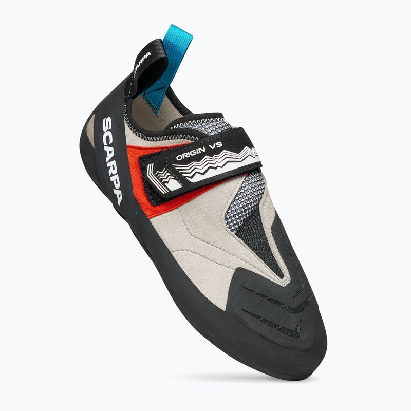 Climbing shoes SCARPA Origin VS light gray/red
