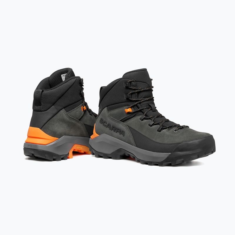 Men's trekking boots SCARPA Mustang Trekking GTX shark/tonic 4