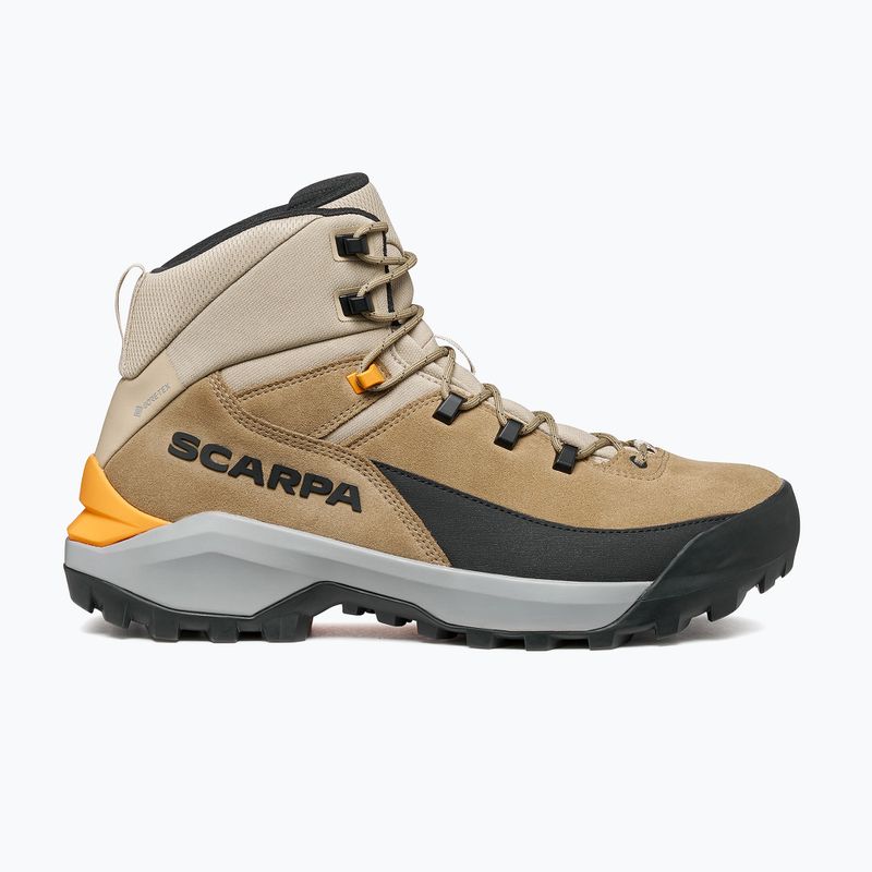 Men's trekking boots SCARPA Mustang Trekking GTX desert/mango 2
