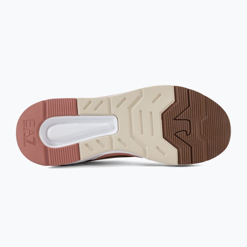 EA7 Emporio Armani Ace Runner rainy day/black iris/emperador/terracotta shoes 4