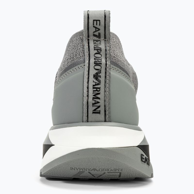 EA7 Emporio Armani Black & White Altura Knit griffin/black shoes 6