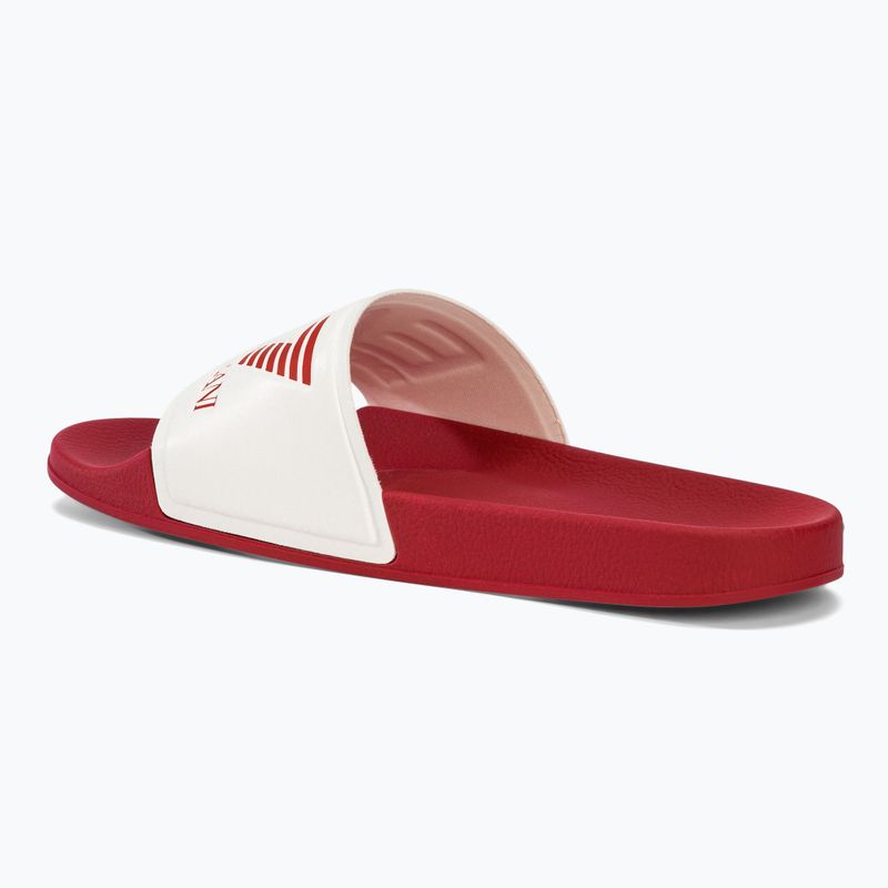EA7 Emporio Armani Water Sports Visibility salsa/white slides 3