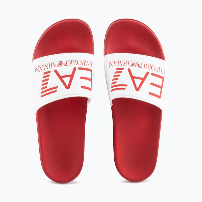 EA7 Emporio Armani Water Sports Visibility salsa/white slides 12