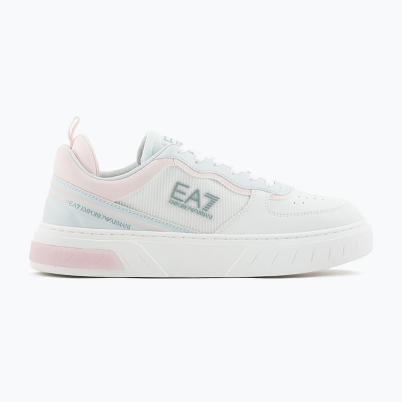 EA7 Emporio Armani Summer Court iceflow/mauvechalk/white/abyss shoes 9