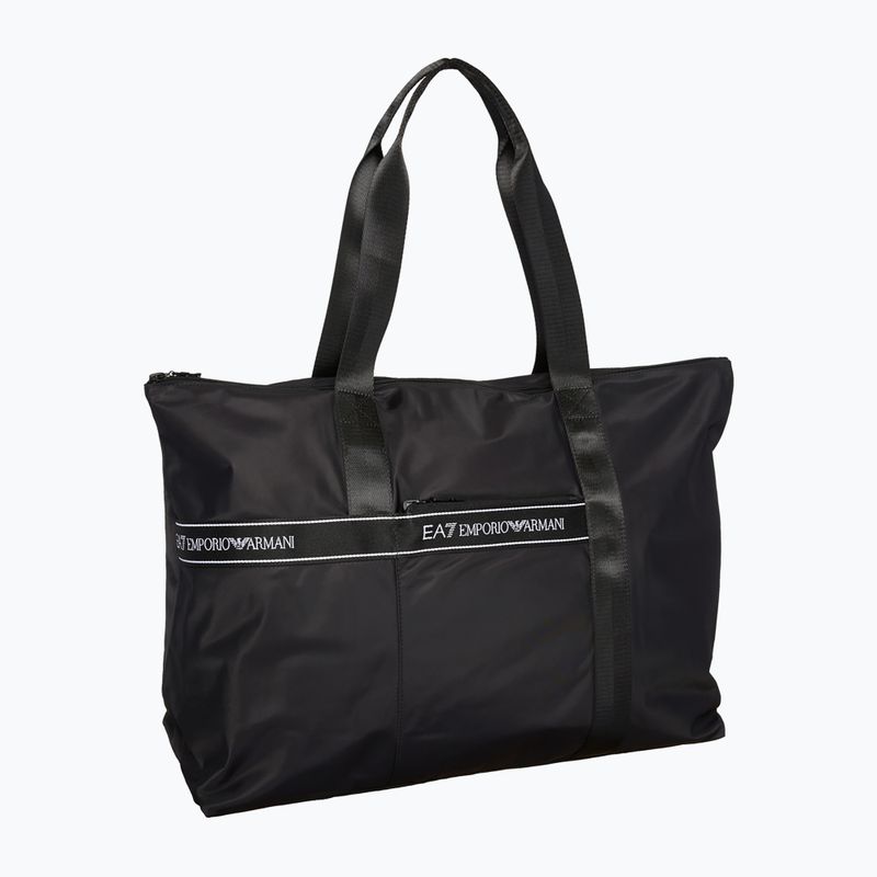 Women's EA7 Emporio Armani Train Logo Tape bag black 2