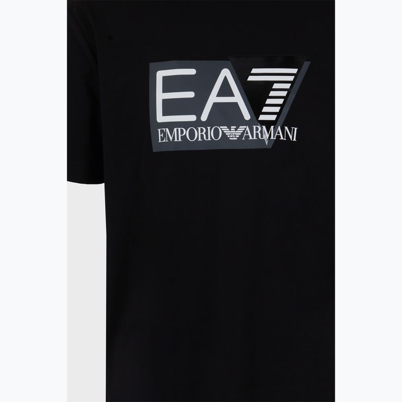 Men's EA7 Emporio Armani Train Visibility T-shirt Pima black 3