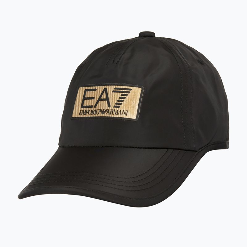 EA7 Emporio Armani Train Gold Label black baseball cap 3