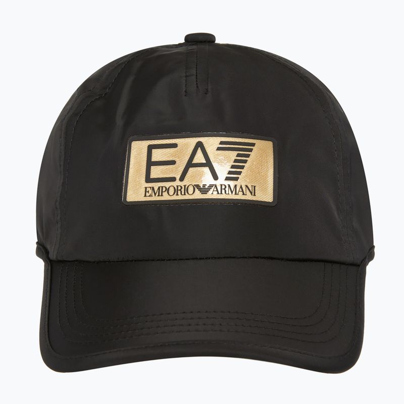 EA7 Emporio Armani Train Gold Label black baseball cap 4