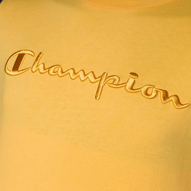 Champion Rochester men's t-shirt dark yellow 3
