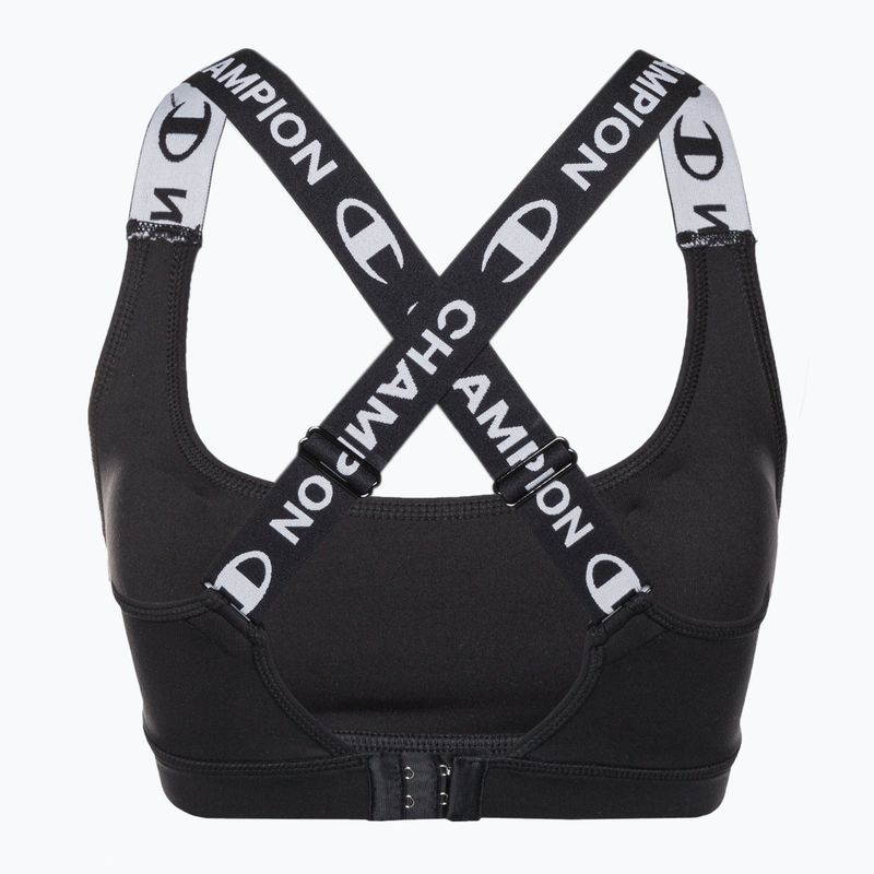 Champion Legacy black fitness bra 2