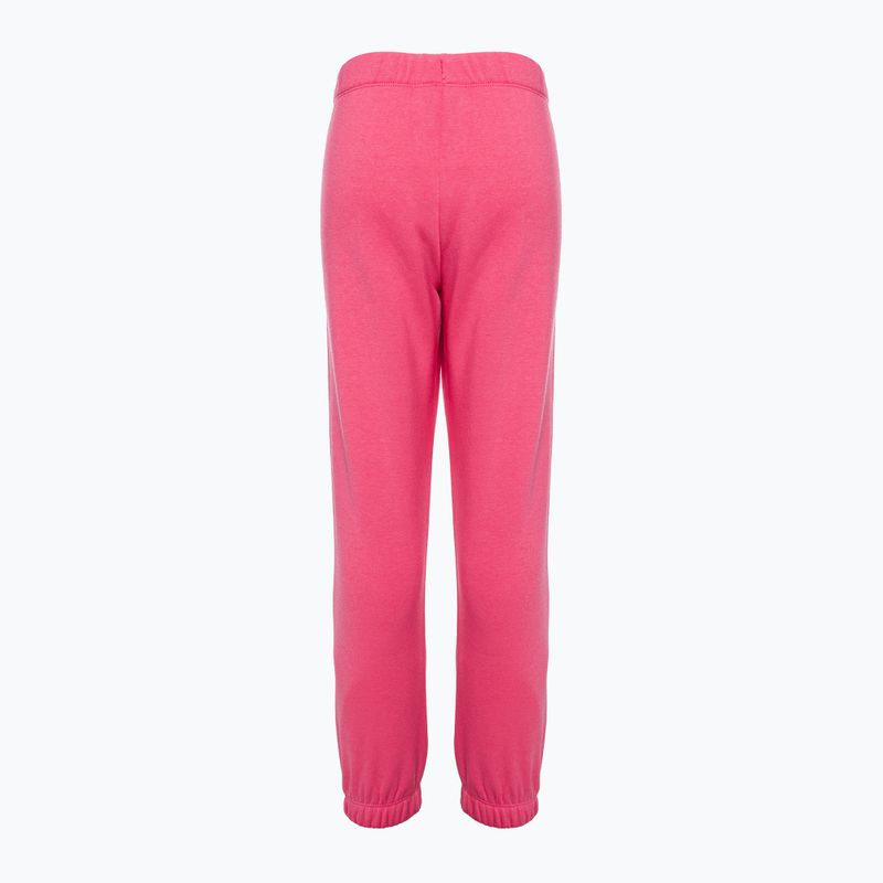 Champion Legacy Elastic Cuff children's trousers dark pink 2