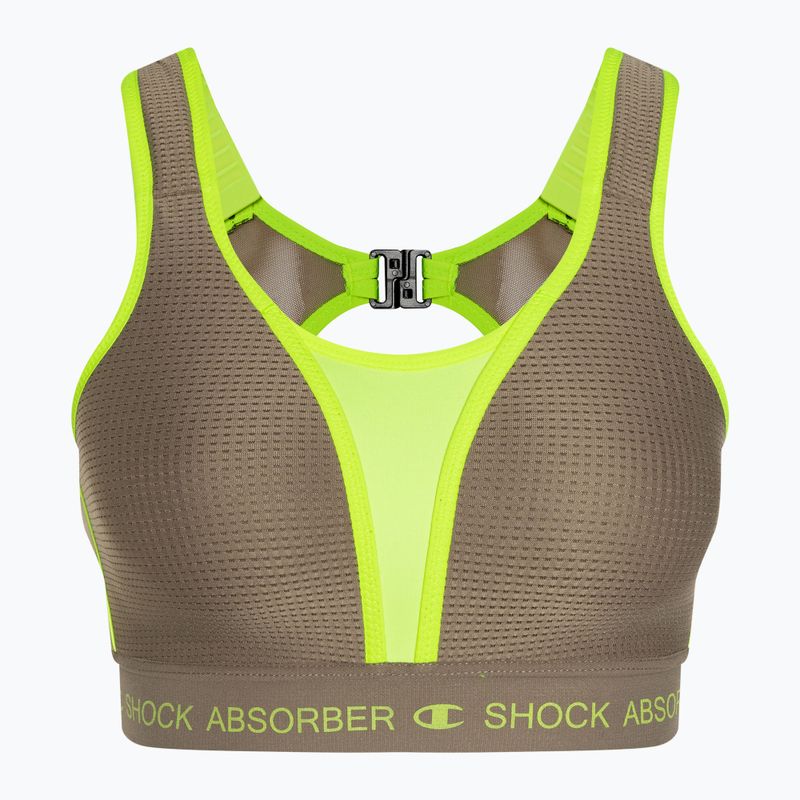 Shock Absorber Ultimate Run Bra Padded grey/lemon