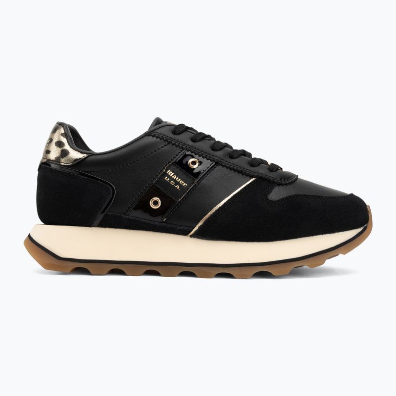 Women's shoes Blauer USA F6MILLS01 black/leopard 2