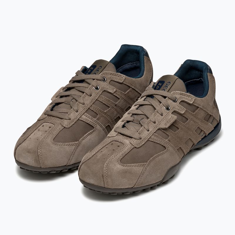 Geox Snake men's shoes dove grey 10