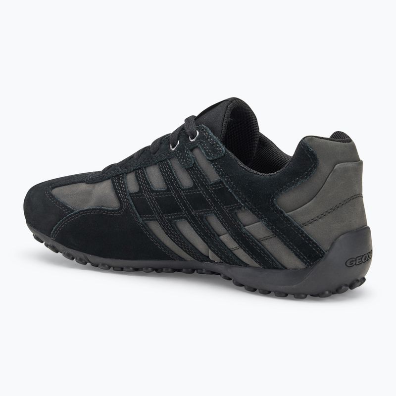 Geox Snake black men's shoes 3