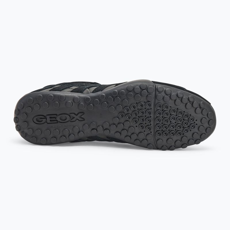 Geox Snake black men's shoes 4