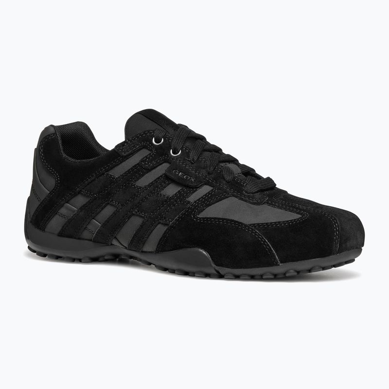 Geox Snake black men's shoes 8