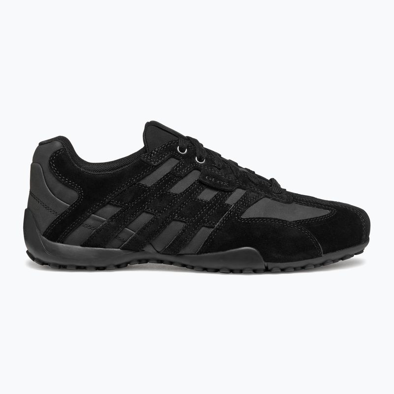 Geox Snake black men's shoes 9