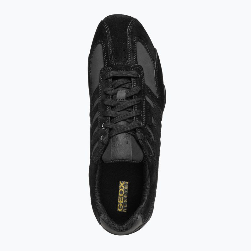 Geox Snake black men's shoes 12
