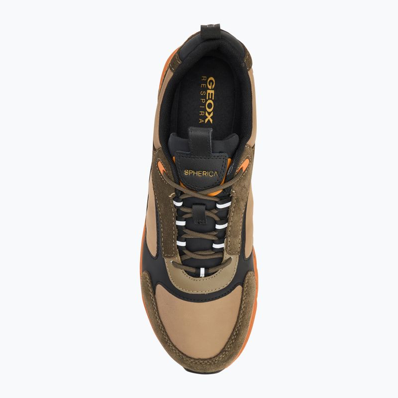 Geox Spherica™ ECUB-4 military/orange men's shoes 5