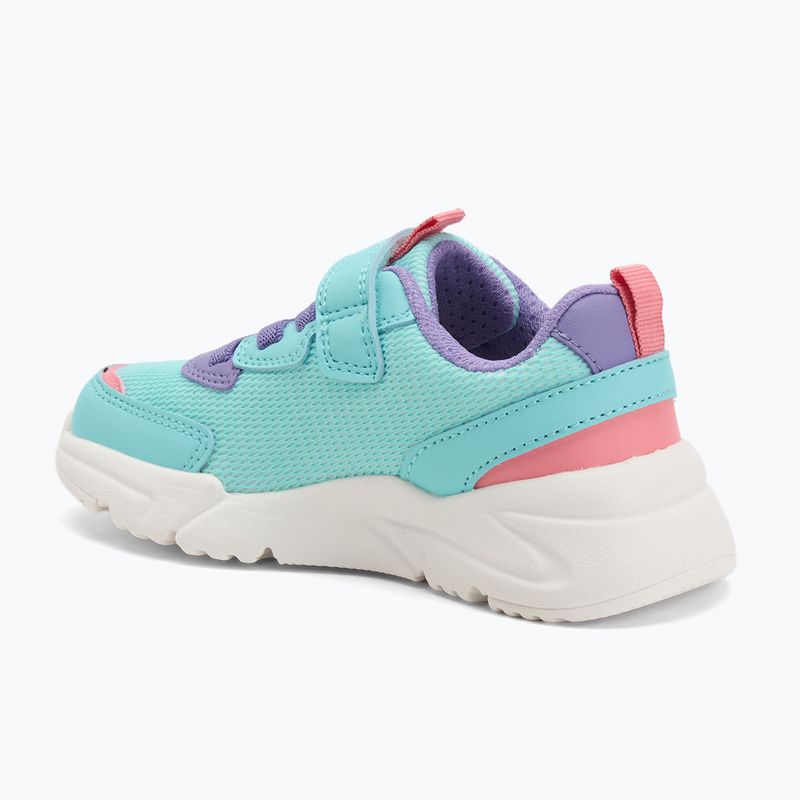 Geox Loftus sea green/lilac children's shoes 3