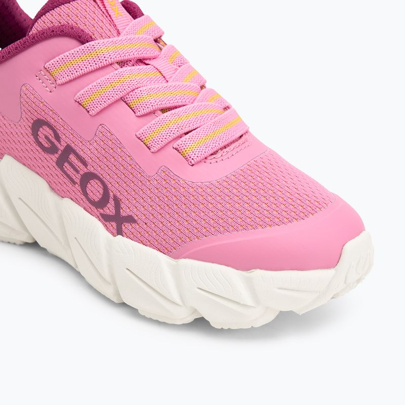 Geox Flexyper Fast pink/yellow junior shoes 7