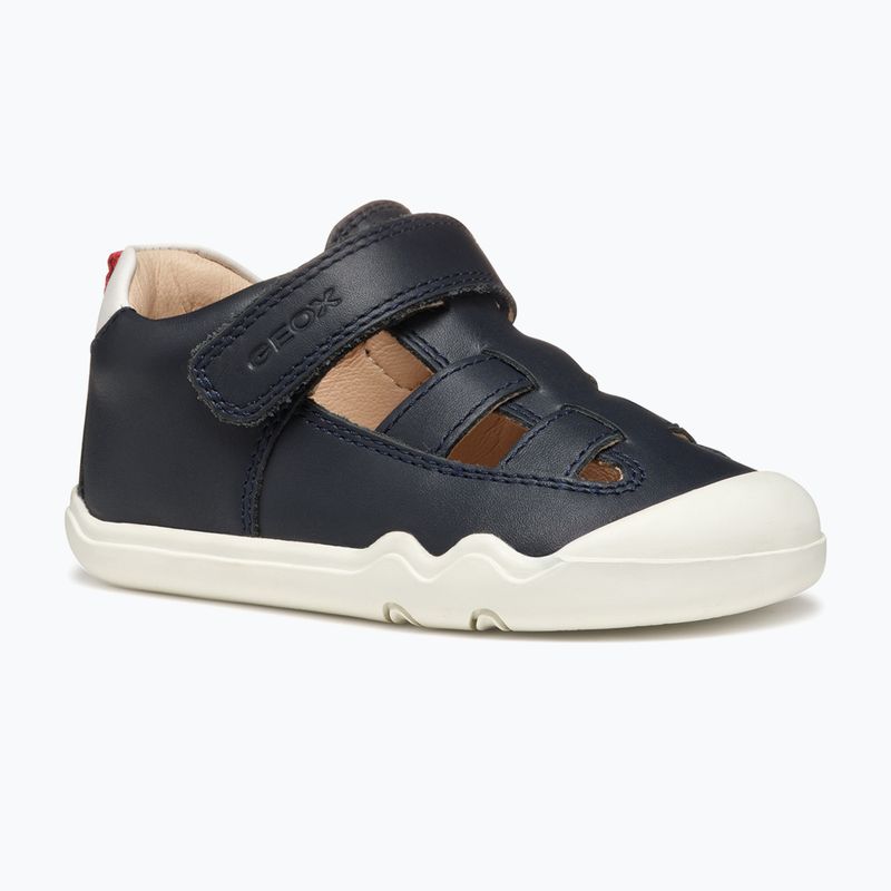 Children's barefoot shoes Geox Steppieup navy/white 8