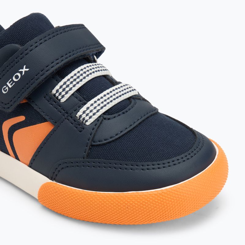 Geox Gisli navy/orange children's shoes 7