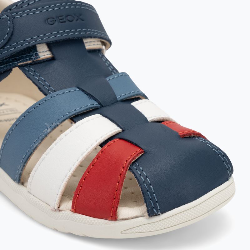 Children's sandals Geox Macchia avio/white 7
