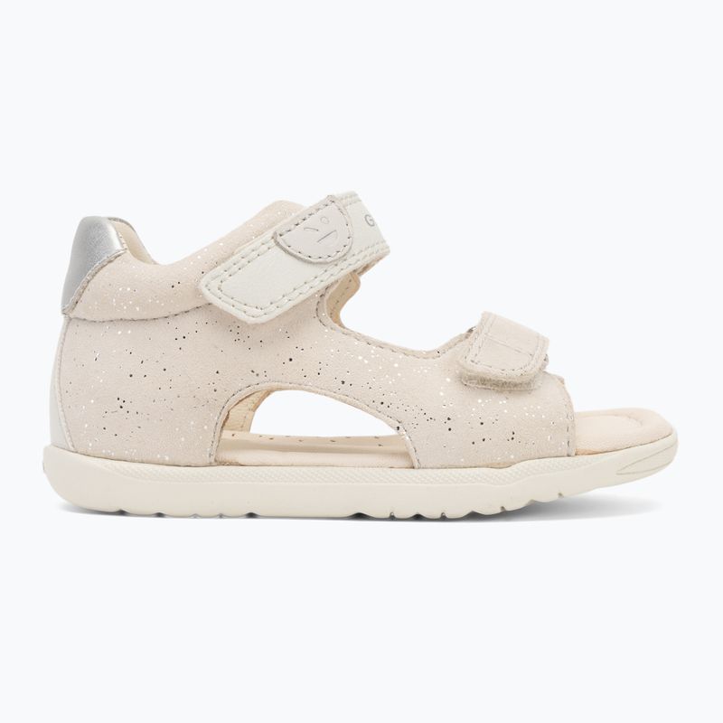 Children's sandals Geox Macchia white/silver 2