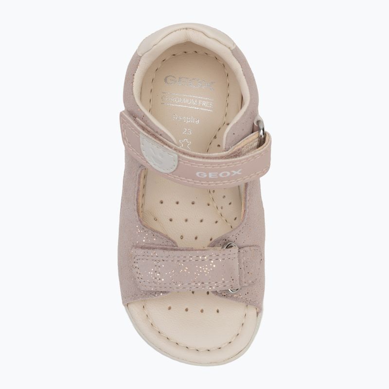 Children's sandals Geox Macchia rose off 5