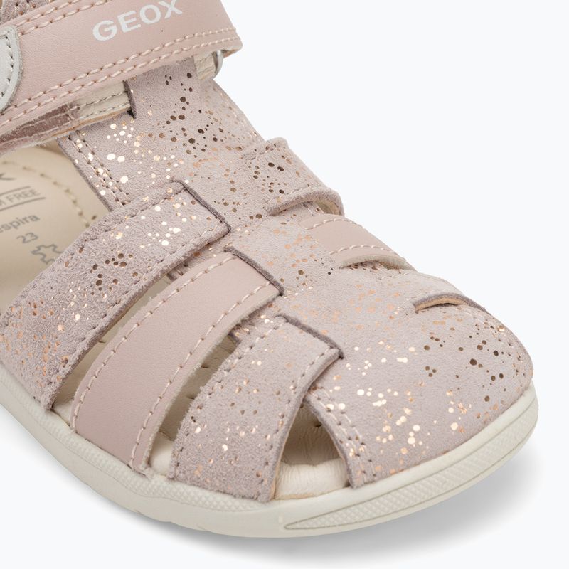 Children's sandals Geox Macchia rose/off white 7